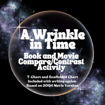 Preview of A Wrinkle in Time Book and Movie Compare/Contrast Activity