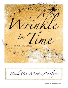 Preview of A Wrinkle in Time Book vs. Movie Analysis