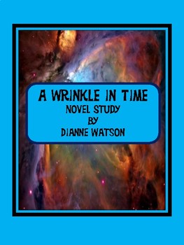 Preview of A Wrinkle in Time Novel Study--Common Core Aligned