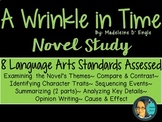 A Wrinkle in Time Novel Study - Reading Comprehension - Cr