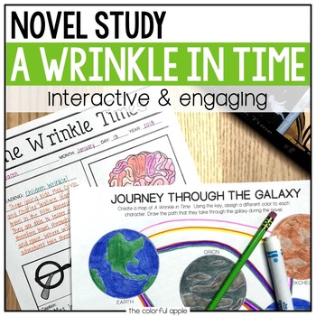 Preview of A Wrinkle in Time Novel Study
