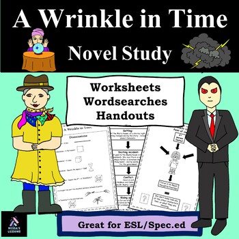Preview of A Wrinkle in Time Novel Study Adapted Resources