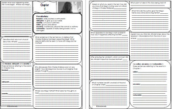 worksheets wrinkle vocabulary time in a Time Novel A Project by Menu & Enrichment in Wrinkle Study