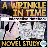 A Wrinkle in Time Novel Study Interactive Notebook