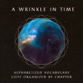 A Wrinkle in Time - Vocabulary List