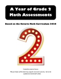 A YEAR OF GRADE 2 MATH ASSESSMENTS - 2020 Ontario Math