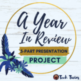 A Year In Review Project- Using Power Point or Google Slides