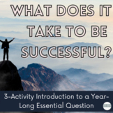 A Year-Long ELA Essential Question Intro Activity for the 