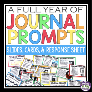 Preview of Writing Prompts - 105 Journal Writing Prompts Creative Quick Write Bell Ringers