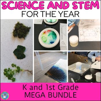 Preview of A Year Of Science Experiments | Scientific Method Introduction | K 1 Bundle