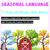 A Year at Maple Hill Farm book companion and Seasonal Lang