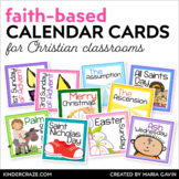 A Year of Faith Calendar Reminder Cards