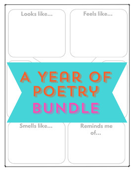 Preview of A Year of Poetry Bundle