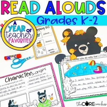 Preview of Year of Read Aloud Activities - Reading Comprehension - Read Aloud Curriculum