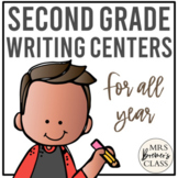 A Year of Second Grade Writing Centers | Second Grade Writ