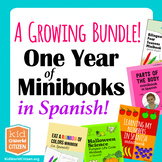 A Growing Bundle of Bilingual & Spanish Minibooks: Spanish