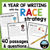 RACE Strategy 40 Prompts and Passages for All Year Grades 4-5
