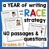 RACE Strategy Writing 40 Prompts and Passages for All Year