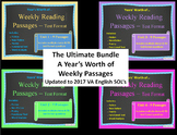 A Year's Worth of Reading Passages - 36 Passages
