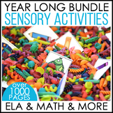 Sensory Bin Bundle for Kindergarten / Monthly Sensory Tubs