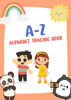 A-Z Alphabet Tracing Book by HappyToLearning | TPT