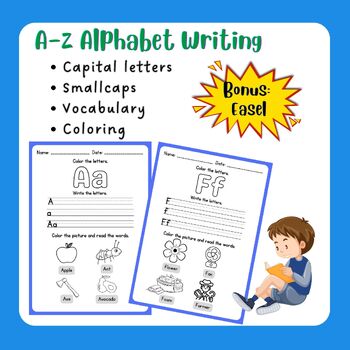 Preview of A-Z Alphabet Writing