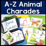 A-Z Animal Charades | 52 Animal Charade Cards | A Fun Alph