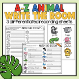 A-Z Animals Write the Room