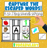 A-Z Beginning Sounds Sorting - Increase Vocabulary & Artic