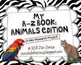 A-Z Book: Animals