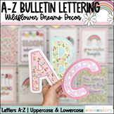 A-Z Bulletin Board Lettering | Wildflower Dreams Decor | B