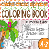 A-Z Chicka Chicka Emergent Reader Coloring Book