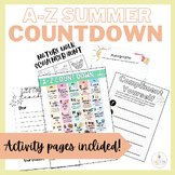 A-Z Countdown to Summer and Activity Pages