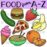 Alphabet Food Clip Art