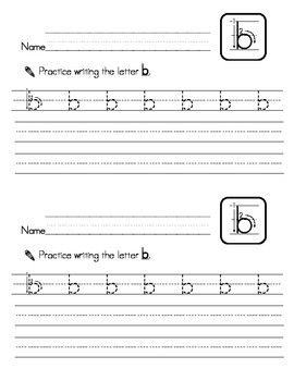 A-Z Handwriting Practice - Zaner Bloser Uppercase & Lowercase | TPT