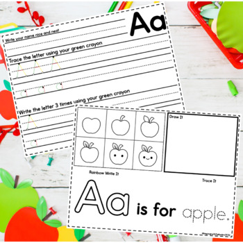 A-Z Handwriting with Activity Sheet by Keepin up with the Kinders