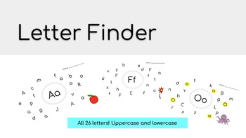 Preview of A - Z Letter Finder