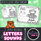 A-Z Letter Printables - Write A Letter, Read Together - Pr