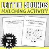A-Z Letter Sounds Cut & Glue Activity | Beginning Letter S