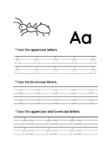 A-Z Letter Tracing Upper/Lower Case