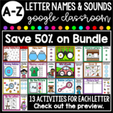 A-Z Letter of the Week BUNDLE-Interactive Google Classroom
