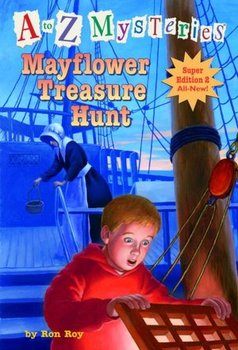 Preview of A-Z Mysteries: Mayflower Treasure Hunt Comprehension Packet