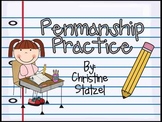 A-Z Penmanship Practice