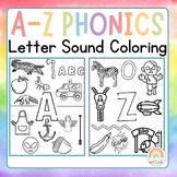 A-Z Phonics Letter Sound Coloring Sheets