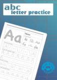 A-Z Phonics/Letter Trace Worksheet