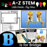 Alphabet STEM Preschool, Kindergarten, First Grade B is fo