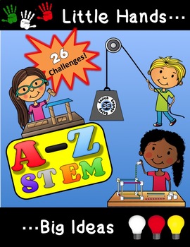 Preview of Alphabet STEM A-Z for Pre-K Kindergarten 1st Grade Bundle