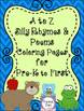 Rhyming Poems by Precious Steps Preschool | Teachers Pay Teachers