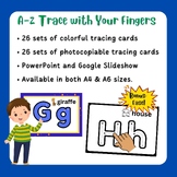 A-Z Trace with Your Fingers Cards