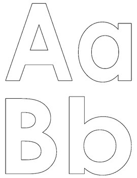 Preview of FREE A-Z Upper and Lower Case Coloring Booklet